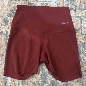 Nike Women's Burgundy Bike Shorts